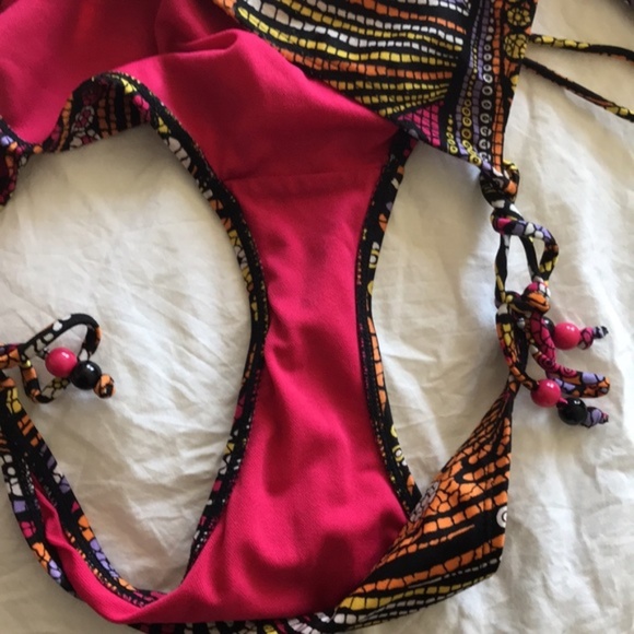 BohemianTribal Print Triangle Bikini Swimsuit - Picture 10 of 10